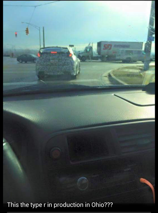 Illustration for article titled The New Honda Civic Type R Is Running Around Ohio!